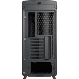 Fractal Design Summit Black TG Light Tint boîtier midi tower Noir/bois | 2x USB-A | 1x USB-C | Window