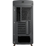 Fractal Design Summit boîtier midi tower Noir/bois | 2x USB-A | 1x USB-C | Window