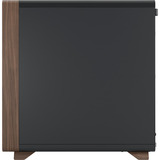Fractal Design Summit boîtier midi tower Noir/bois | 2x USB-A | 1x USB-C | Window