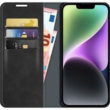Just in Case iPhone 14 Plus - Wallet Case, Housse smartphone Noir
