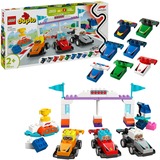 LEGO DUPLO - Voitures de course et pilotes de l'écurie F1, Jouets de construction 10445