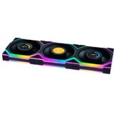 Lian Li UNI FAN SL120 LCD Wireless Reverse Blade, Ventilateur de boîtier Noir, 3 pièces, connecteur de ventilateur PWM à 4 broches