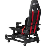 Next Level Racing Flight Seat Pro, Simulateur de course Noir/Rouge