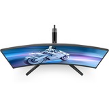 Philips Evnia 34M2C6500/00 34" Moniteur UltraWide gaming incurvé Gris foncé, 1x DisplayPort, 2x HDMI, 2x USB-A, 175 Hz