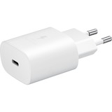 Samsung 25W Fast Charger USB-C, Chargeur Blanc, Sans câble