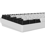 Sharkoon SKILLER SGK50 S2 RGB clavier gaming mécanique Blanc, Layout BE (AZERTY), Gateron Brown, 96%, Hot-swappable