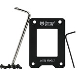Thermal Grizzly CPU Contact Frame Intel 1700 LT, Support Noir, pour les cartes mères Intel avec le socket LGA1700