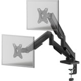 goobay Double Gas Spring, Support de moniteur Noir, 17 - 32 pouces