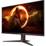 AOC 24G2SAE/BK 24" Moniteur gaming  Noir/Rouge, 2x HDMI, 1x DisplayPort, 1x VGA