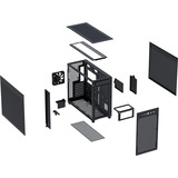 ASUS Prime AP303 - Mesh Panel boîtier midi tower Noir | 2x USB-A | 1x USB-C