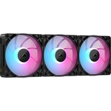 Corsair RX120 MAX RGB, Ventilateur de boîtier Noir, 3 pièces, connecteur de ventilateur PWM à 4 broches
