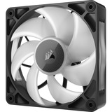 Corsair RX120 MAX RGB, Ventilateur de boîtier Noir, 3 pièces, connecteur de ventilateur PWM à 4 broches