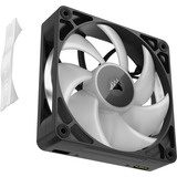 Corsair RX120 MAX RGB, Ventilateur de boîtier Noir, 3 pièces, connecteur de ventilateur PWM à 4 broches