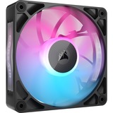 Corsair RX120 MAX RGB, Ventilateur de boîtier Noir, 3 pièces, connecteur de ventilateur PWM à 4 broches