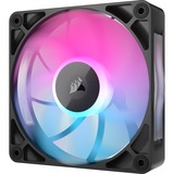 Corsair RX120 MAX RGB, Ventilateur de boîtier Noir, 3 pièces, connecteur de ventilateur PWM à 4 broches