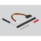 DeLOCK M.2 Key M>PCIe x16 NVMe, Câble Noir, 0,2 mètre