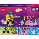 LEGO Friends - Fête au bord de la piscine avec flamant rose et licorne, Jouets de construction 42658