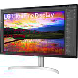 LG 32UN650K 31.5" 4K UHD Moniteur  Blanc, HDMI, DisplayPort, USB, audio