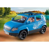 PLAYMOBIL Family Fun - Famille avec voiture et caravane, Jouets de construction 71423