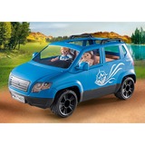 PLAYMOBIL Family Fun - Famille avec voiture et caravane, Jouets de construction 71423