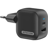 Sitecom 48W GaN Power Delivery, Chargeur Noir