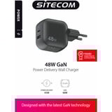 Sitecom Chargeur mural GaN Power Delivery 48 W Noir