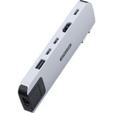 Sitecom  6 en 2 MacBook Air Multiport, Station d'accueil Argent