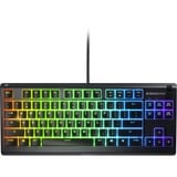 SteelSeries Apex 3 TKL RGB clavier gaming mécanique Noir, Layout FR (AZERTY), SteelSeries Whisper-Quiet, 80% (TKL)