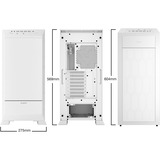 be quiet! DARK BASE PRO 901 boîtier big tower Blanc | 4x USB-A | 1x USB-C | RGB | Window