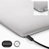 goobay Sync & Charge Super Speed USB-C, Câble Noir, 0.5 m