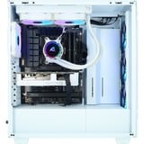 ALTERNATE Gamer Starter White R5-4070, PC gaming Ryzen 5 7600X | RTX 4070 | 32 Go | SSD 1 To