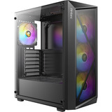 Antec AX67 ARGB boîtier midi tower Noir | 3x USB-A | Window