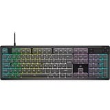 Corsair K55 CORE RGB, clavier gaming Gris, Layout BE, Rubberdome, BE Layout, Rubber dome, LED RGB