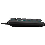 Corsair K55 CORE RGB clavier gaming Gris, Layout BE (AZERTY), Rubberdome, 100%, BE Layout, Rubber dome, LED RGB
