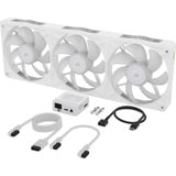 Corsair iCUE LINK RX360 II ventilateurs de boîtier RGB  Blanc, 3 pièces, 360 x 129 x 26 mm