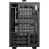DeepCool CH160 PLUS boîtier mini tower Noir | 2x USB-A | 1x USB-C | Verre Trempé