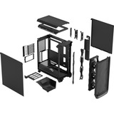 Fractal Design Meshify 3 Solid boîtier midi tower Noir | 2x USB-A | 1x USB-C
