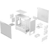 Fractal Design Pop Air boîtier midi tower Blanc | 2x USB-A | Verre Trempé