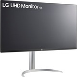 LG 32UP55NP-W 31.5" 4K Ultra HD Moniteur Argent/Noir, HDMI, DisplayPort, Sound