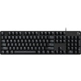 Logitech G413 SE Mechanical, clavier gaming Noir, Layout BE, LED blanches