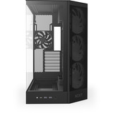 NZXT H9 Flow RGB boîtier midi tower Noir (Mat) | 2x USB-A | 1x USB-C | RGB | Verre Trempé