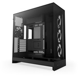 NZXT H9 Flow RGB boîtier midi tower Noir (Mat) | 2x USB-A | 1x USB-C | RGB | Verre Trempé