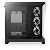 NZXT H9 Flow RGB boîtier midi tower Noir (Mat) | 2x USB-A | 1x USB-C | RGB | Verre Trempé