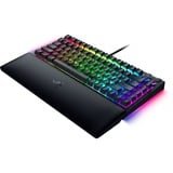 Razer BlackWidow V4 75%, clavier gaming Noir, Layout États-Unis, Razer certified Mechanical Orange Switches