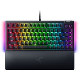 Razer BlackWidow V4 RGB clavier gaming mécanique Noir, Layout US (QWERTY), Razer certified Mechanical Orange Switches, 75%