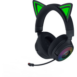 Razer Kraken Kitty V3 Pro Black casque gaming over-ear Noir, RGB, 2.4 GHz / Bluetooth / USB