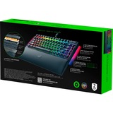 Razer clavier gaming Noir, Layout États-Unis, Razer certified Mechanical Orange Switches