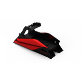 Res-Tech GT Cockpit, Simulateur de course Noir/Rouge, Capots ABS thermoformés
