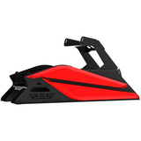 Res-Tech GT Cockpit, Simulateur de course Noir/Rouge, Capots ABS thermoformés