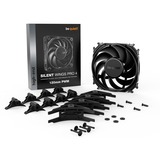 be quiet! Silent Wings Pro 4 PWM 120x120x25, Ventilateur de boîtier Noir, 4 broches PWM